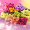 Colorful artificial carnation bouquets, living room decorations, wedding ornaments, and everlasting flower gift boxes Specification image